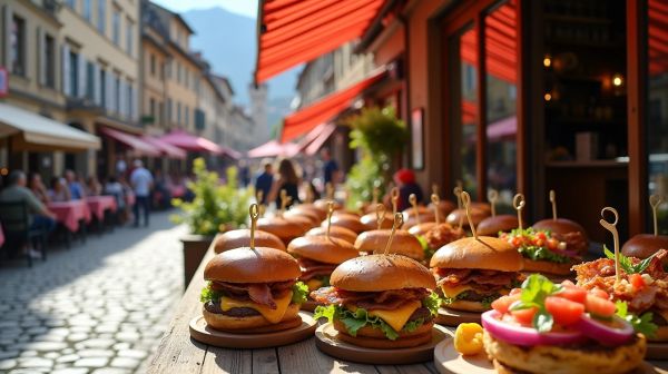 Top lieux pour déguster des burgers à Annecy